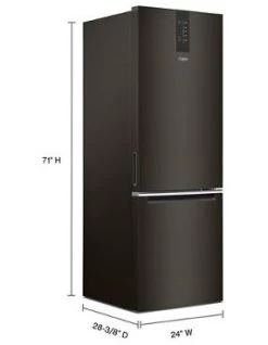 Whirlpool® 12.9 Cu. Ft. Fingerprint-Resistant Stainless Bottom Freezer Refrigerator -Professional Kitchen Appliance Store 005d30d8 4f59 4757 bd7a 165331730857 1