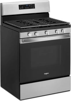 Whirlpool® 30" Fingerprint Resistant Stainless Steel Free Standing Gas Range -Professional Kitchen Appliance Store 031362d0 cf95 4e47 9f6e 09973736dc3d