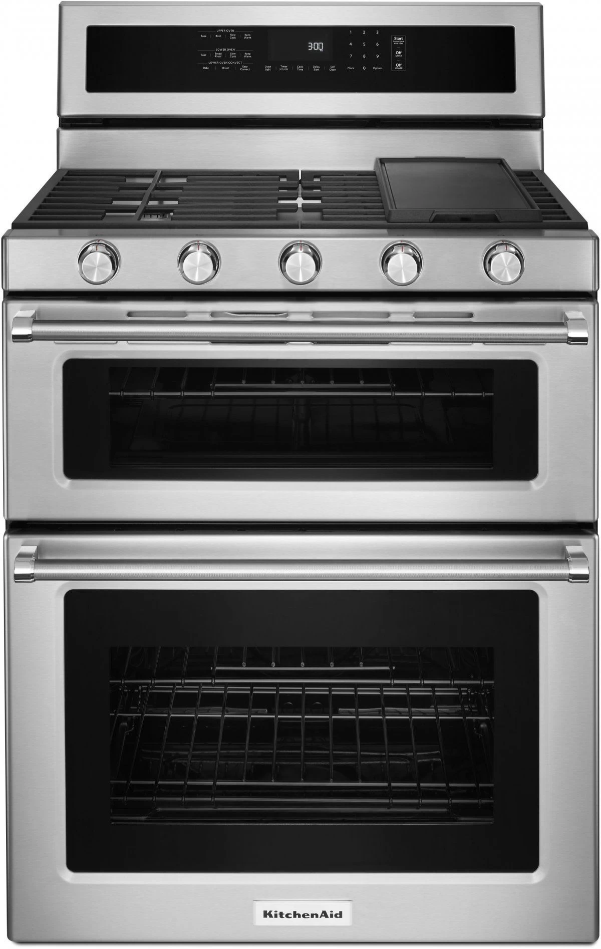 KitchenAid® 30" Stainless Steel Free Standing Gas Double Oven Range 4 KitchenAid® 30" Stainless Steel Free Standing Gas Double Oven Range - Image 2