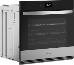 Whirlpool® 30" FingerPrint Resistant Stainless Steel Single Electric Wall Oven -Professional Kitchen Appliance Store 046c379b 5303 4315 86b2 ad0124451676