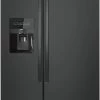 Amana® 21.41 Cu. Ft. Black Side-By-Side Refrigerator