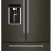 KitchenAid® 23.8 Cu. Ft. Black Stainless Steel With PrintShield™ Finish Counter Depth French Door Refrigerator -Professional Kitchen Appliance Store 092c7fd0 b759 4c93 b669 2bd4b4e56bf3