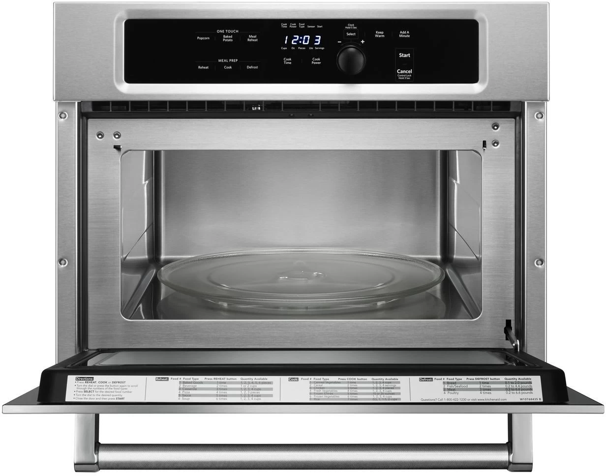 KitchenAid® 1.4 Cu. Ft. Stainless Steel Built In Microwave 3 KitchenAid® 1.4 Cu. Ft. Stainless Steel Built In Microwave