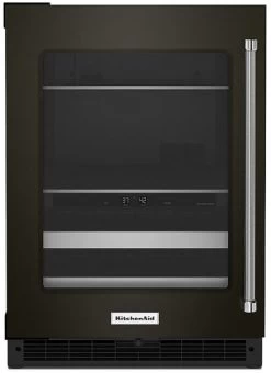 KitchenAid® 4.9 Cu. Ft. Black Stainless Steel Beverage Center -Professional Kitchen Appliance Store 095138bd a143 4a7c 8cf7 f91821cfe0ac