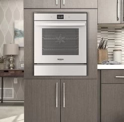 Whirlpool® 24" White Single Electric Wall Oven -Professional Kitchen Appliance Store 09baacc8 421c 4532 80a9 4b55a459c63c