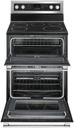 Maytag® 30" Fingerprint Resistant Stainless Steel Free Standing Double Oven Electric Range 13 Maytag® 30" Fingerprint Resistant Stainless Steel Free Standing Double Oven Electric Range -Professional Kitchen Appliance Store 0a9e51c4 ad28 45ab 84fe 87f9339d71f0