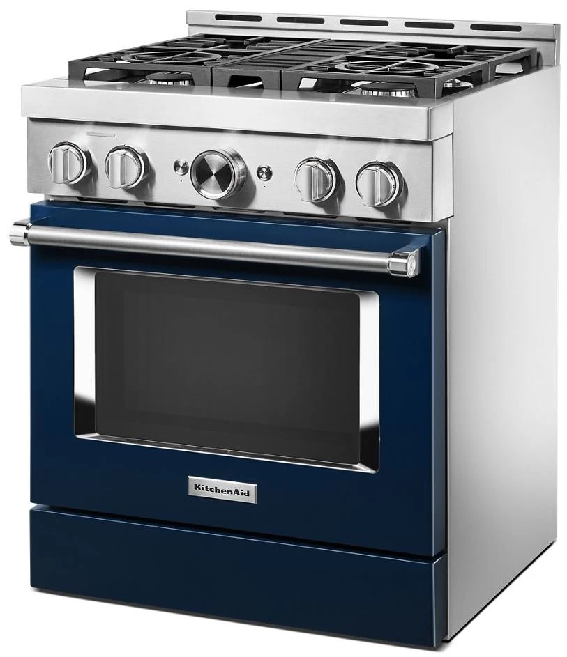 KitchenAid® 30" Ink Blue Smart Commercial-Style Gas Range 8 KitchenAid® 30" Ink Blue Smart Commercial-Style Gas Range - Image 6