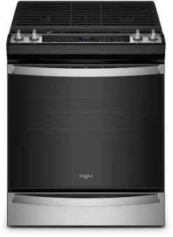 Whirlpool® 30" Stainless Steel Slide In Gas Range -Professional Kitchen Appliance Store 0b051320 6f56 4291 bde3 835ca22a4904