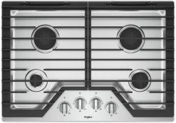 Whirlpool® 30" Stainless Steel Gas Cooktop -Professional Kitchen Appliance Store 0b3dafc1 a603 44ad bba4 b4c274c3a6b3 1