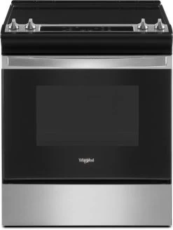 Whirlpool® 30" Stainless Steel Freestanding Electric Range