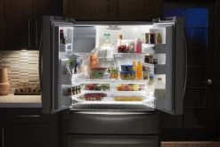Whirlpool® 24.5 Cu. Ft. Fingerprint Resistant Stainless Steel French Door Refrigerator -Professional Kitchen Appliance Store 0ed2dbdd 8135 4d3e 8066 912f3b060aa7 1