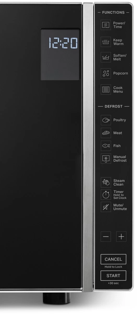 Whirlpool® 1.1 Cu. Ft. Silver Countertop Microwave 4 Whirlpool® 1.1 Cu. Ft. Silver Countertop Microwave - Image 2