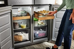 KitchenAid® 19.4 Cu. Ft. PrintShield™ Stainless Steel Counter Depth French Door Refrigerator