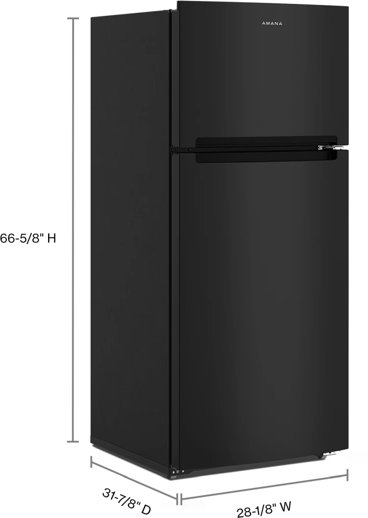 Amana® 16.4 Cu. Ft. Black Top Freezer Refrigerator 10 Amana® 16.4 Cu. Ft. Black Top Freezer Refrigerator - Image 8