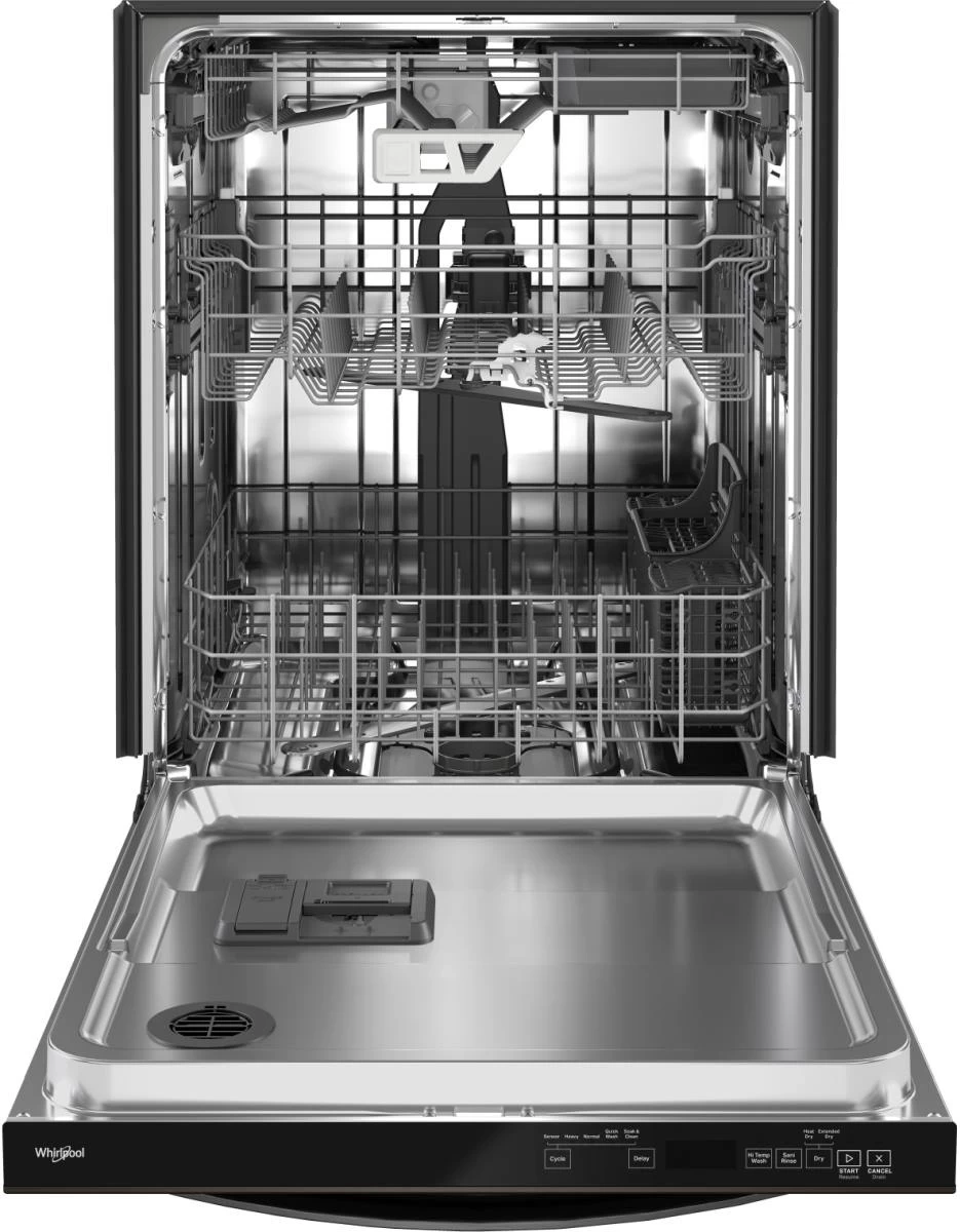 Whirlpool® 24" Fingerprint Resistant Black Stainless Steel Built In Dishwasher 4 Whirlpool® 24" Fingerprint Resistant Black Stainless Steel Built In Dishwasher - Image 2