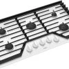 Whirlpool® 36" White Gas Cooktop -Professional Kitchen Appliance Store 11ab078d 142c 42b3 b933 9bef5a165a7e 1