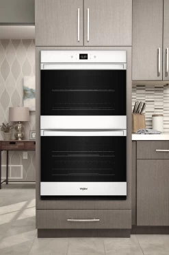 Whirlpool® 30" White Double Electric Wall Oven -Professional Kitchen Appliance Store 139d9c34 5714 4efa a776 7676f09ff897
