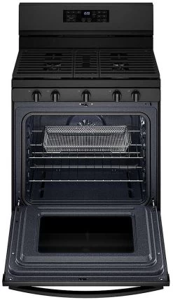 Whirlpool® 30" Black Freestanding Gas Range With 5-in-1 Air Fry Oven -Professional Kitchen Appliance Store 13db5bbb b14b 4ed4 a571 c8a08bb688d5