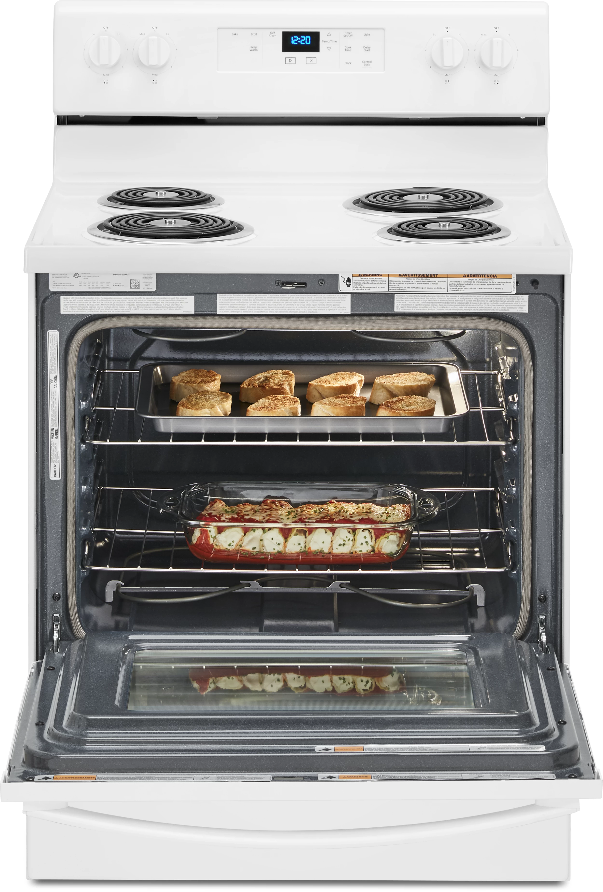 Whirlpool® 30" White Free Standing Electric Range 10 Whirlpool® 30" White Free Standing Electric Range - Image 8