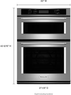 KitchenAid® 30" Stainless Steel Electric Built In Oven/Microwave Combo 21 KitchenAid® 30" Stainless Steel Electric Built In Oven/Microwave Combo -Professional Kitchen Appliance Store 1562c817 4094 4e92 bbca b2770d822021