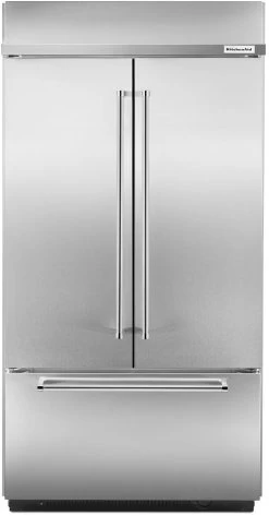 KitchenAid® 24.2 Cu. Ft. Stainless Steel Built In French Door Refrigerator -Professional Kitchen Appliance Store 16dffb32 16ed 4a25 a190 0821508916b7