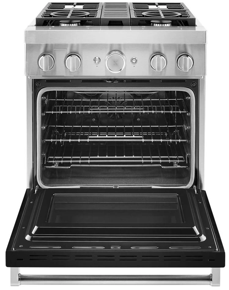 KitchenAid® 30" Imperial Black Commercial-Style Free Standing Dual Fuel Range 5 KitchenAid® 30" Imperial Black Commercial-Style Free Standing Dual Fuel Range - Image 3