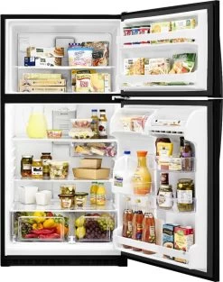 Whirlpool® 33 In. 20.5 Cu. Ft. Black Top Freezer Refrigerator 14 Whirlpool® 33 In. 20.5 Cu. Ft. Black Top Freezer Refrigerator -Professional Kitchen Appliance Store 1ea32942 1638 425a a662 56d099105af4
