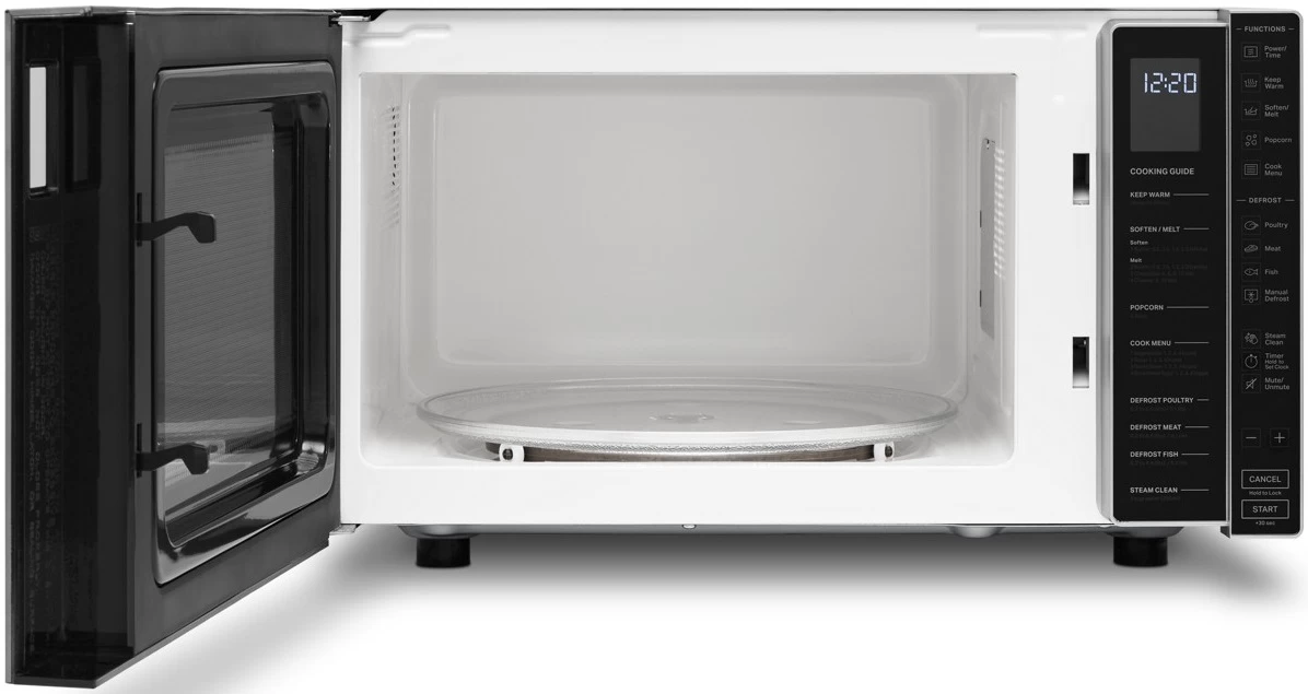 Whirlpool® 1.1 Cu. Ft. Silver Countertop Microwave 6 Whirlpool® 1.1 Cu. Ft. Silver Countertop Microwave - Image 4