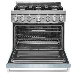 KitchenAid® 36" Misty Blue Smart Commercial-Style Gas Range 9 KitchenAid® 36" Misty Blue Smart Commercial-Style Gas Range -Professional Kitchen Appliance Store 21a43e32 b431 46b4 b71f 7645e3b731b1
