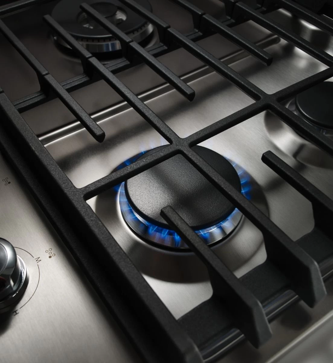 KitchenAid® 36'' Stainless Steel Gas Cooktop 4 KitchenAid® 36'' Stainless Steel Gas Cooktop - Image 2