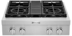 KitchenAid® 30" Stainless Steel Gas Rangetop