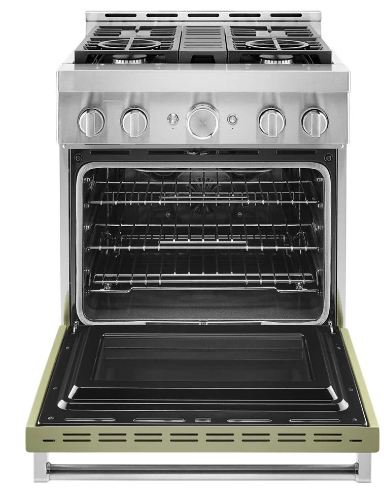 KitchenAid® 30" Stainless Steel Commercial Style Gas Range 4 KitchenAid® 30" Stainless Steel Commercial Style Gas Range - Image 2