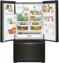 Whirlpool® 24.7 Cu. Ft. Fingerprint Resistant Black Stainless French Door Refrigerator -Professional Kitchen Appliance Store 2724d761 266c 434c b1cd 27b3d9e9d0fb 1