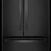 Whirlpool® 33 In. 22.1 Cu. Ft. Black Freestanding French Door Refrigerator -Professional Kitchen Appliance Store 27645b8a c8cd 4672 9eee 70d66391ddc4 1