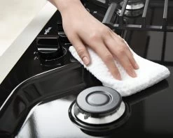 Whirlpool® 30" Black Gas Cooktop