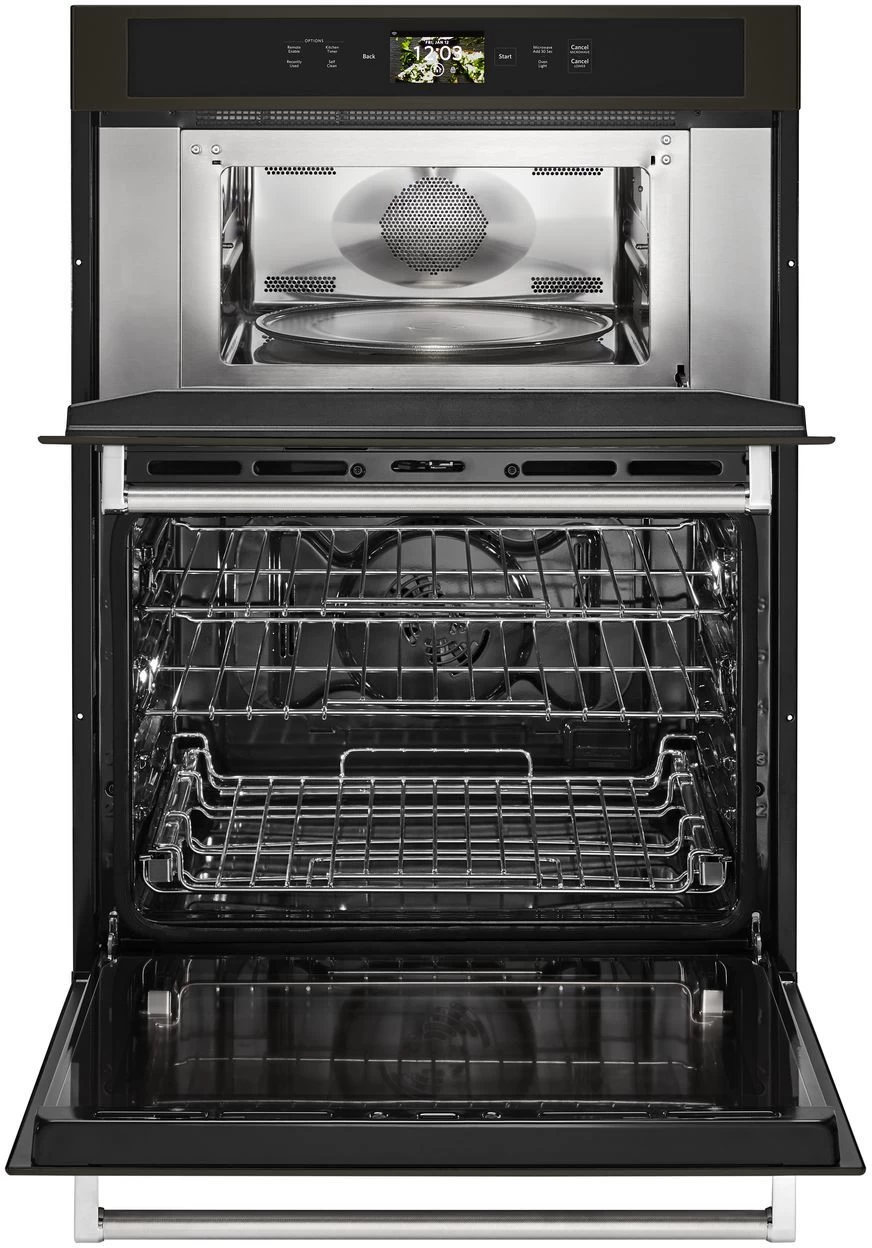 KitchenAid® 30" Black Stainless Steel With PrintShield™ Finish Smart Electric Built In Oven/Micro Combo 4 KitchenAid® 30" Black Stainless Steel With PrintShield™ Finish Smart Electric Built In Oven/Micro Combo - Image 2