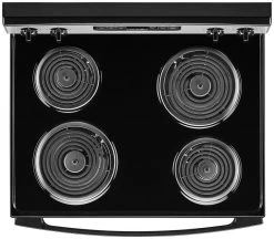 Amana® 30" Black Freestanding Electric Range -Professional Kitchen Appliance Store 2c907ef8 981a 48a8 88be 6905dff6817a