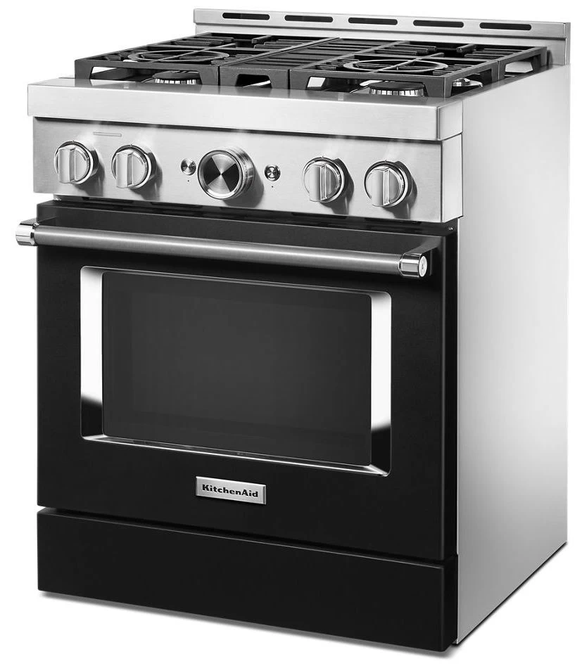 KitchenAid® 30" Imperial Black Smart Commercial-Style Gas Range 3 KitchenAid® 30" Imperial Black Smart Commercial-Style Gas Range