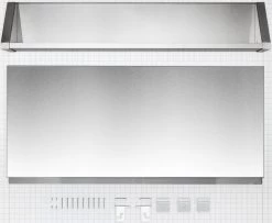 KitchenAid Tall Backguard With Dual Position Shelf - For 48" Range Or Cooktop