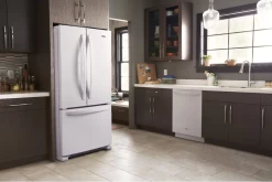 Whirlpool® 33 In. 22.1 Cu. Ft. Fingerprint Resistant Stainless Steel Freestanding French Door Refrigerator -Professional Kitchen Appliance Store 31b9f8ef 3188 41f5 8549 a29a853620ec 1