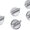 Whirlpool® Stainless Steel Range Control Knobs -Professional Kitchen Appliance Store 34c2f8a3 6b72 4bce a40a 1ce10582002d