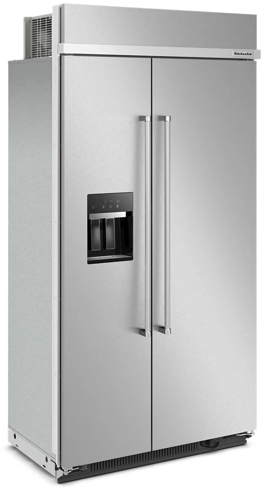 KitchenAid® 25.1 Cu. Ft. Stainless Steel With PrintShield™ Finish Counter Depth Side-by-Side Refrigerator 4 KitchenAid® 25.1 Cu. Ft. Stainless Steel With PrintShield™ Finish Counter Depth Side-by-Side Refrigerator - Image 2