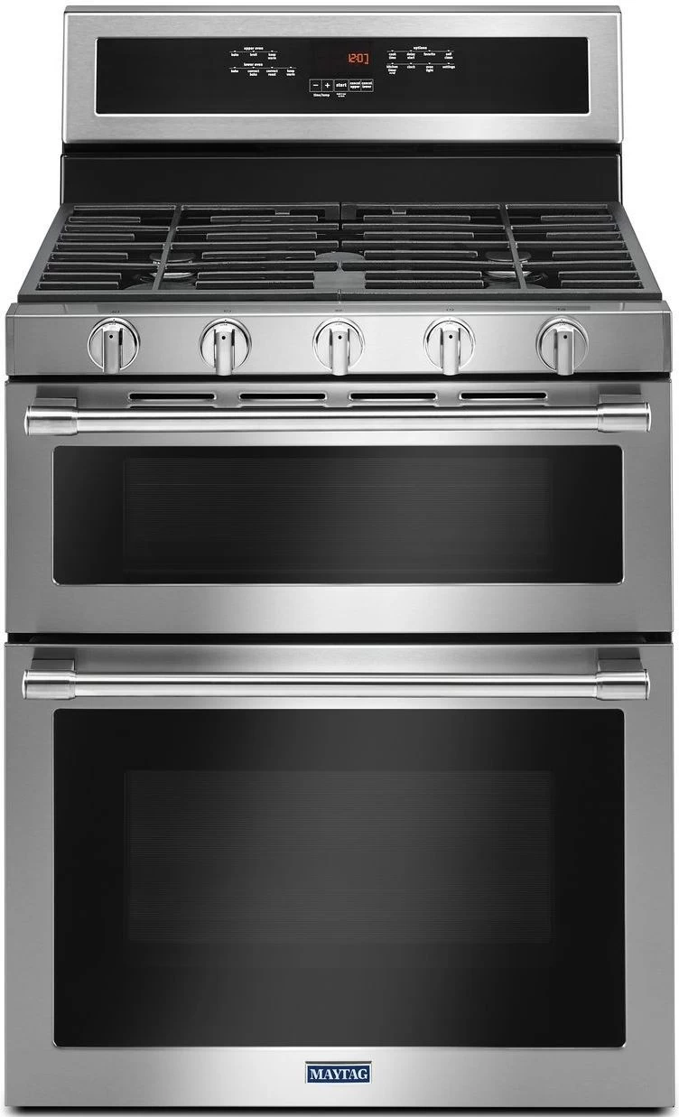Maytag® 30" Fingerprint Resistant Stainless Steel Freestanding Double Oven Gas Range 4 Maytag® 30" Fingerprint Resistant Stainless Steel Freestanding Double Oven Gas Range - Image 2