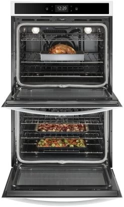 Whirlpool® 30" Electric Double Oven Built In-White