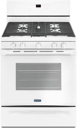 Maytag® 30" White Freestanding Gas Range -Professional Kitchen Appliance Store 3769c513 02ed 482c be96 ba0b98bc199c