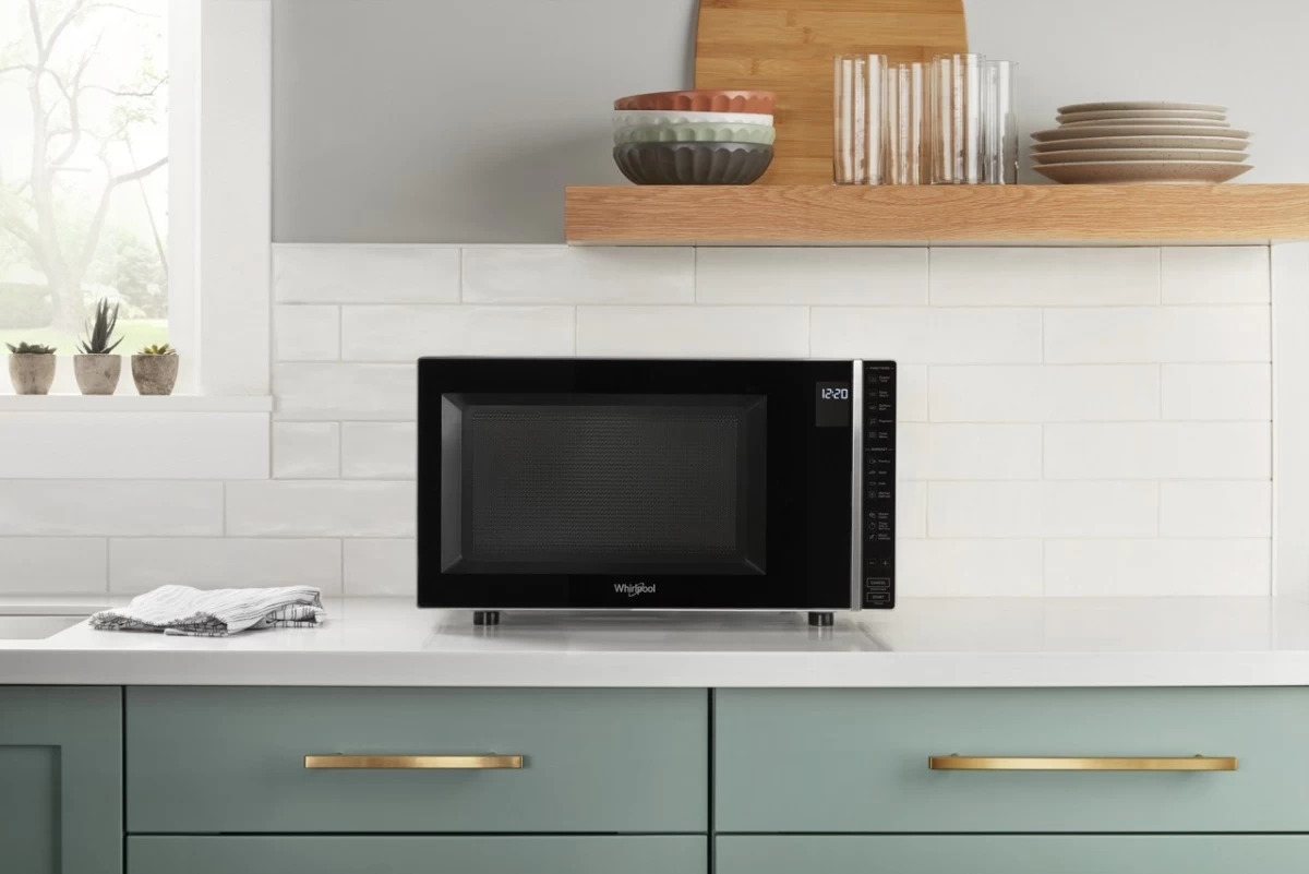 Whirlpool® 1.1 Cu. Ft. Silver Countertop Microwave 3 Whirlpool® 1.1 Cu. Ft. Silver Countertop Microwave