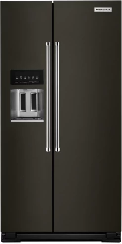 KitchenAid® 24.8 Cu. Ft. Stainless Steel With PrintShield™ Finish Side-by-Side Refrigerator -Professional Kitchen Appliance Store 3cd6117c 809d 4f02 9631 e8121d8a2d5b
