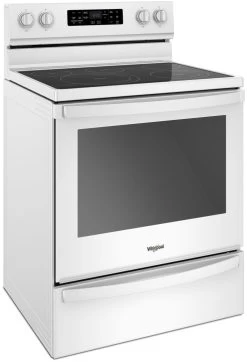 Whirlpool® 30" Freestanding Electric Range-White -Professional Kitchen Appliance Store 3cde0205 b2e7 4ad8 a4ec 3973d500b792