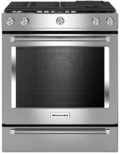 KitchenAid® 30" Stainless Steel Slide In Dual Fuel Range -Professional Kitchen Appliance Store 3cffb226 4330 4020 b05a 6dc9ce6c90b1