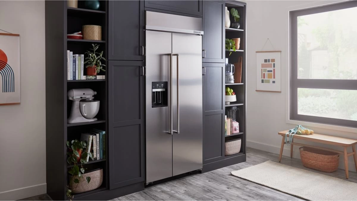 KitchenAid® 20.8 Cu. Ft. PrintShield™ Stainless Steel Counter Depth Side-by-Side Refrigerator 12 KitchenAid® 20.8 Cu. Ft. PrintShield™ Stainless Steel Counter Depth Side-by-Side Refrigerator - Image 10